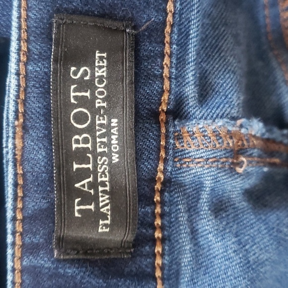 Talbots Flawless five pocket Straight Leg womens Jeans size 22W - Picture 4 of 6